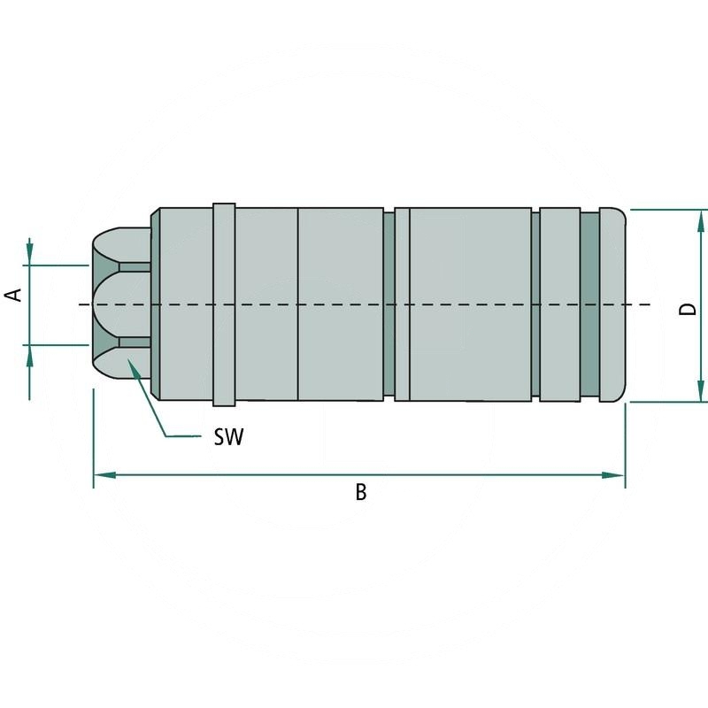 Faster Coupling sleeve AGRAR FASTER 3CFPV 12GAS F | 3CFPV 12GAS F | zdjęcie nr 2
