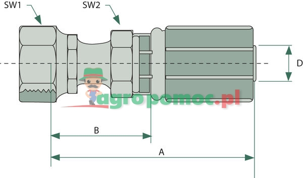 Gates PNE 10 DKORF 13/16" | 6G8FFORX | zdjęcie nr 2