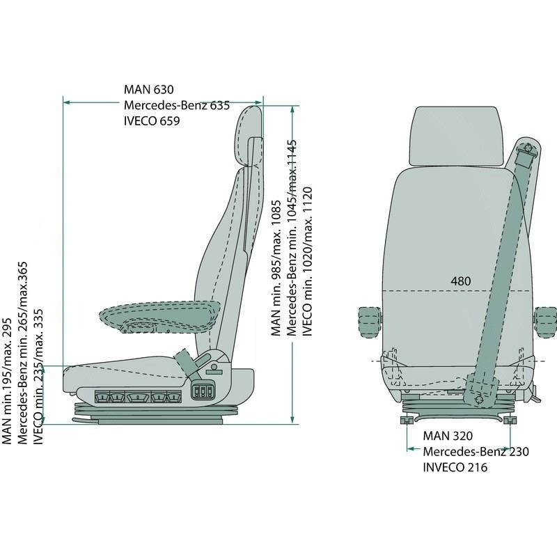 GRAMMER LKW-Fahrersitz | zdjęcie nr 2