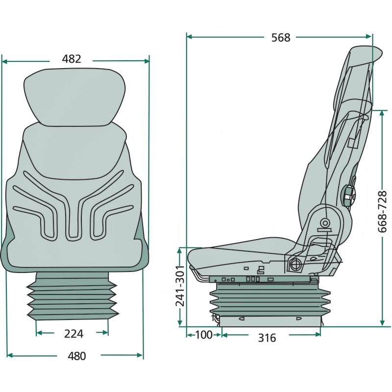 GRAMMER Seat Compacto Comfort W | zdjęcie nr 2