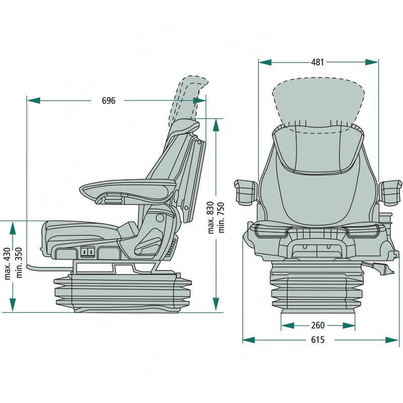 GRAMMER Seat Maximo Evolution Active | zdjęcie nr 2