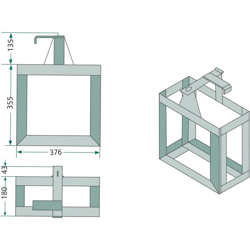 Granit Kraftstoffbehält NFZ ET Canister holder | zdjęcie nr 2