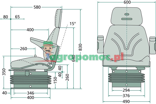 Granit Super comfort seat/ air seat | zdjęcie nr 2