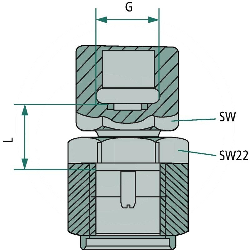 Hydrotechnik Measure coupling MA 1/4 NPT | zdjęcie nr 2