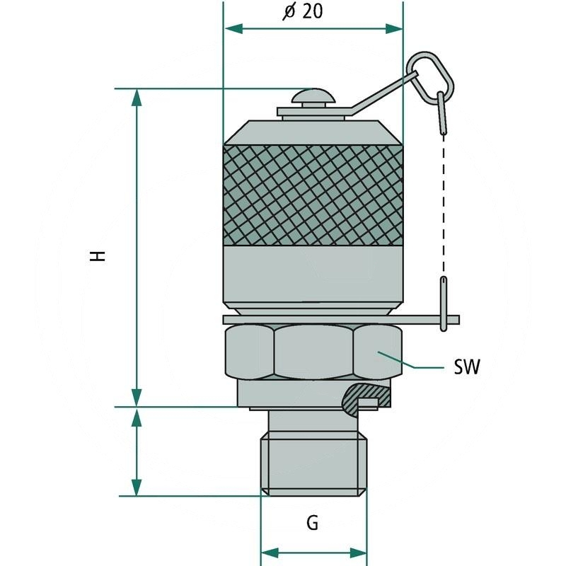 Hydrotechnik Measuring coupling ME - G 1/8" | zdjęcie nr 2
