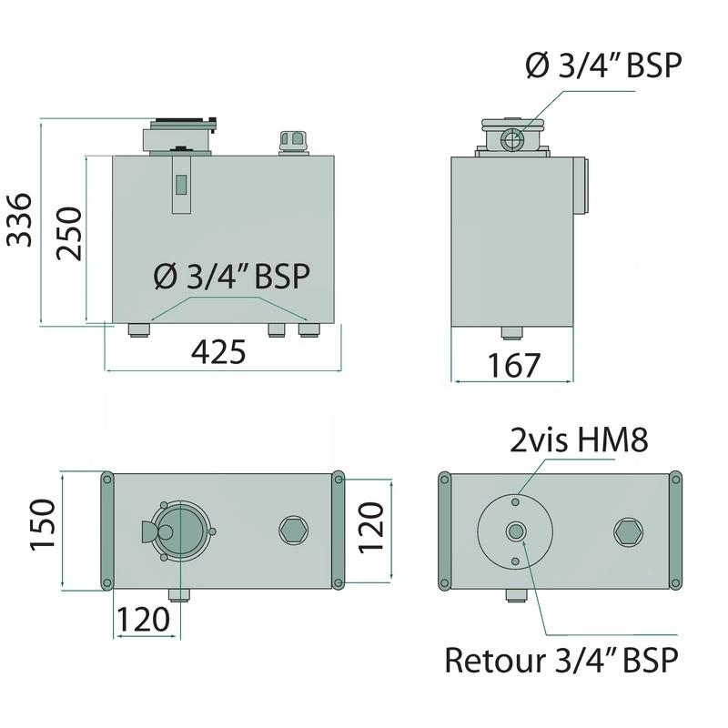 IKRON Return filter 20.077 P025 | zdjęcie nr 2