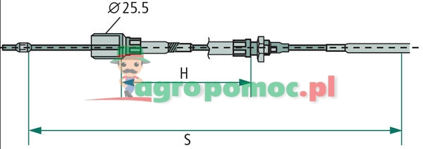 KNOTT Brake cable | zdjęcie nr 2