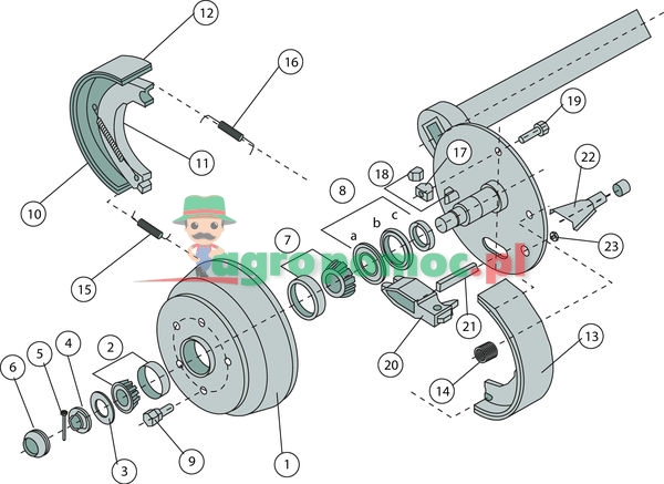 KNOTT Brake hub (Avonride) | zdjęcie nr 2