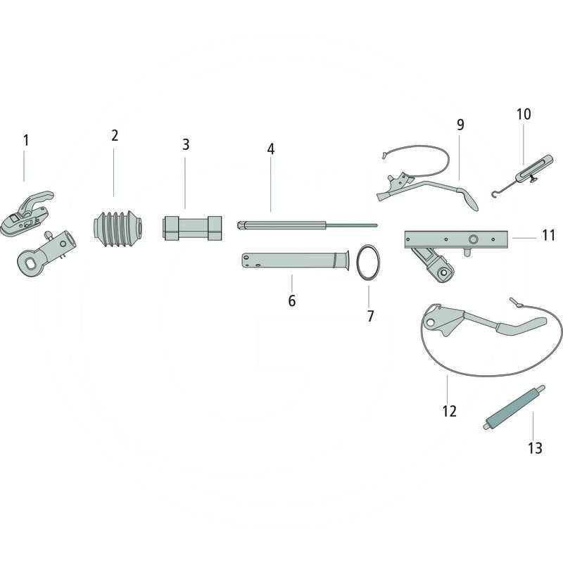 KNOTT Hand brake lever | zdjęcie nr 2