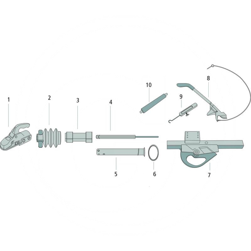 KNOTT Hand brake lever | zdjęcie nr 2
