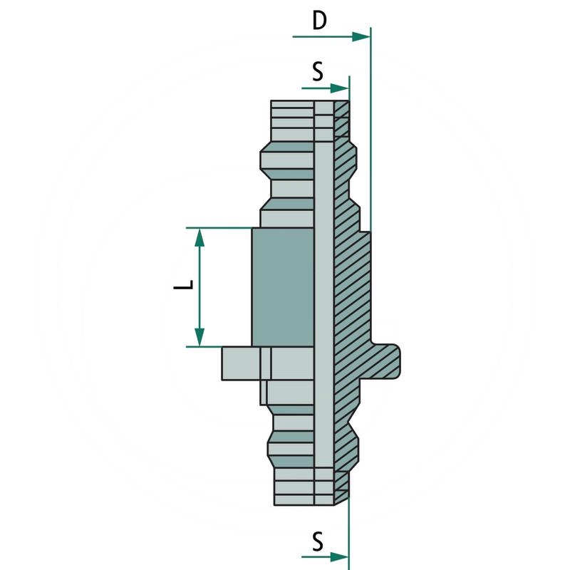 Kongsberg ABC 2x bulkhead connector Heavy Duty M22X1,5 | zdjęcie nr 2