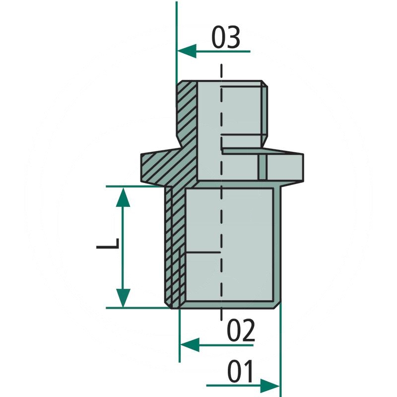 Kongsberg Bulkhead barb | 893 104 292 2 | zdjęcie nr 2