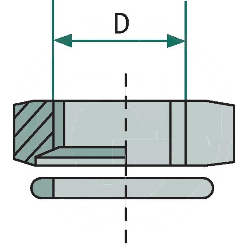 Kongsberg Counter nut | 891 503 000 2 | zdjęcie nr 2