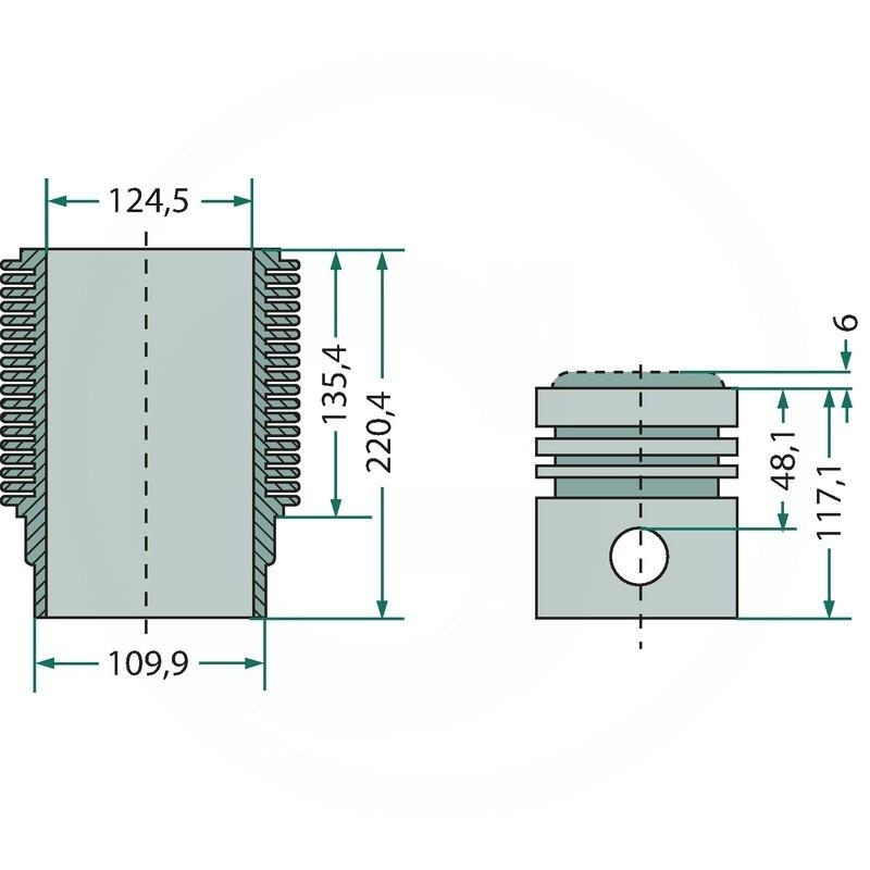 KS Kolben und Buchsen Piston set complete | zdjęcie nr 2