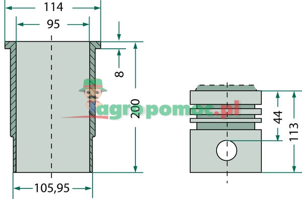 KS Piston set complete | zdjęcie nr 2