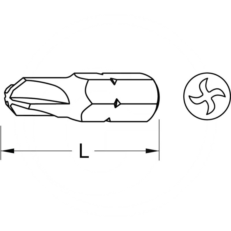 KS Tools 1/4" CLASSIC bit Torque, 6mm | zdjęcie nr 2