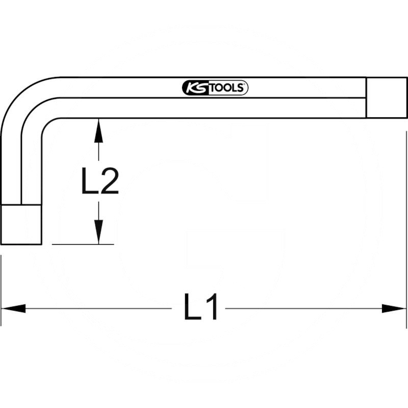 KS Tools Bronze stud key, 27mm | zdjęcie nr 2