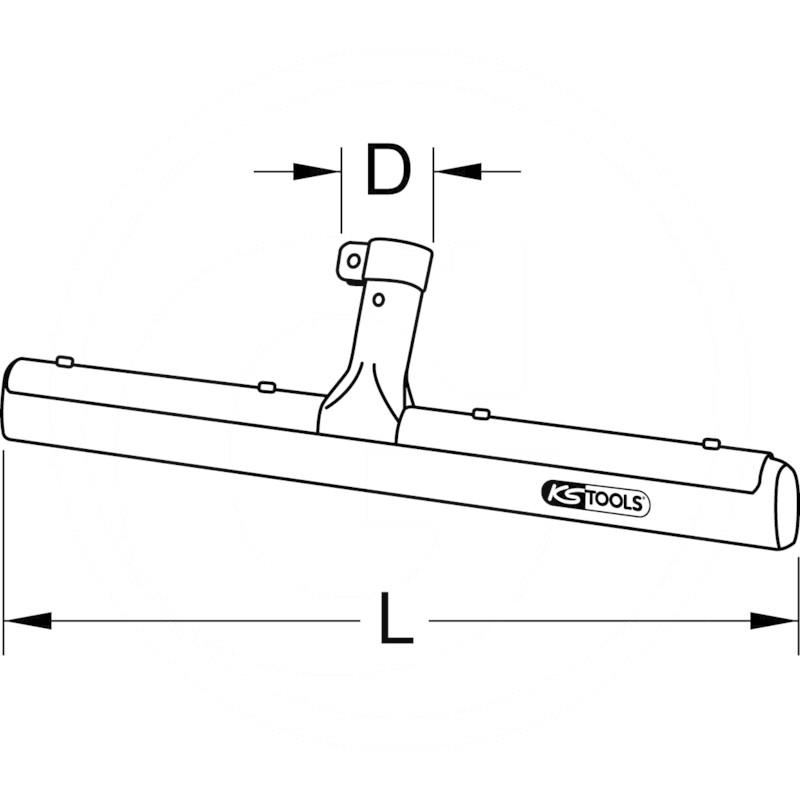 KS Tools Floor squeegee, 450mm | zdjęcie nr 2