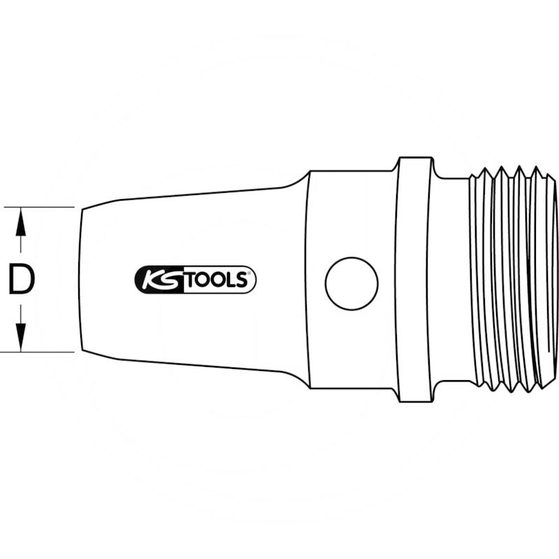 KS Tools Hole punch, thread holder, 3mm | zdjęcie nr 2
