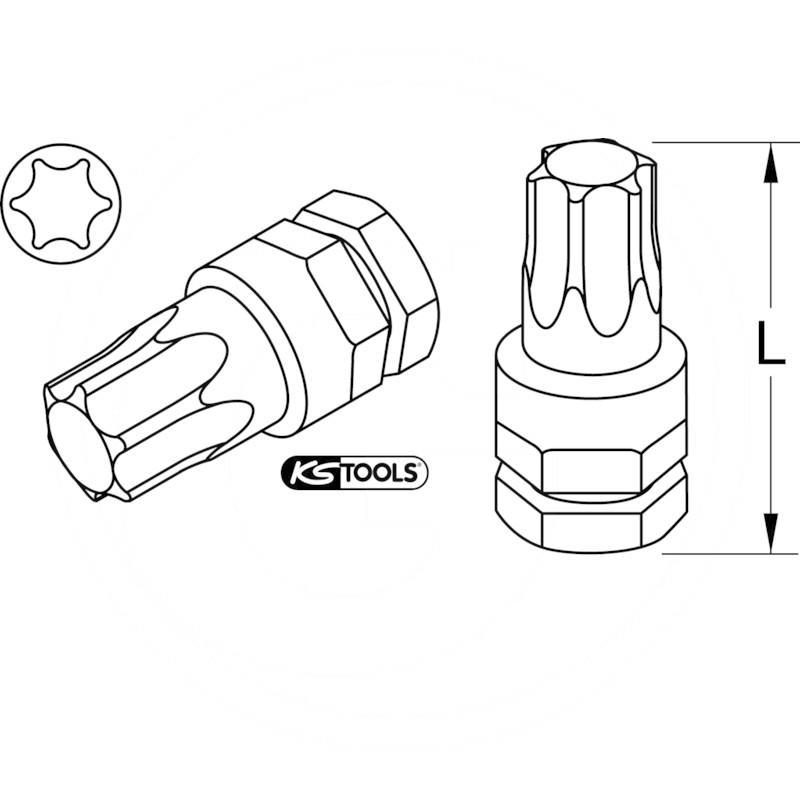 KS Tools Micro bit, TX, T10 | zdjęcie nr 2