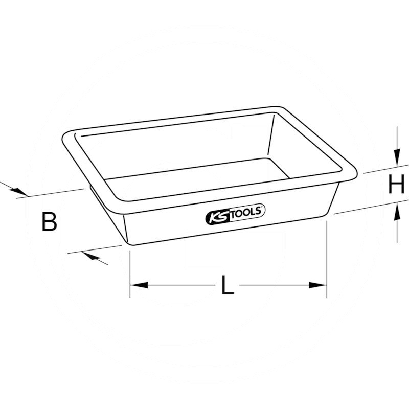KS Tools Mixing tray, 13l | zdjęcie nr 2