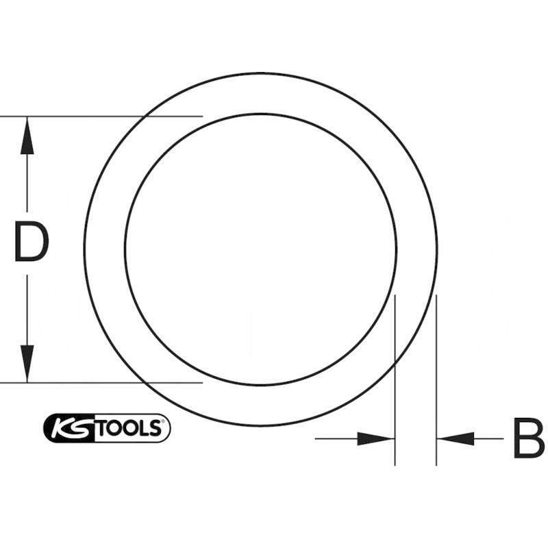 KS Tools O-ring f.impact socket, 3/8", 13-22mm | zdjęcie nr 2