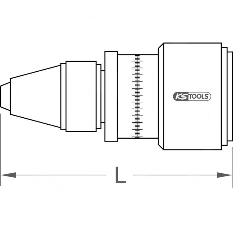 KS Tools Precision guage & chuck, 2-24cNm | zdjęcie nr 2