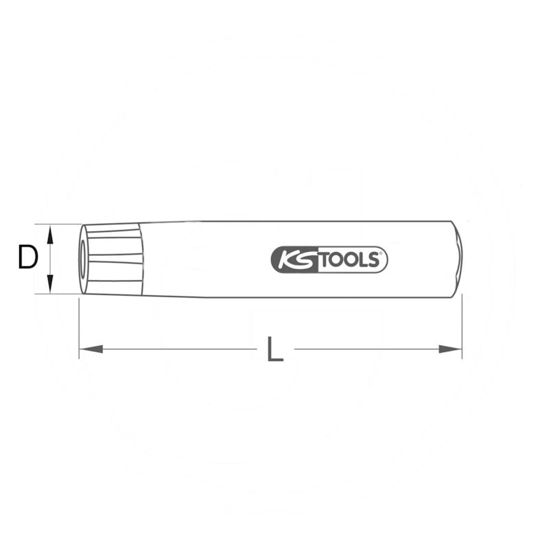 KS Tools Round hole punch, 12mm | zdjęcie nr 2