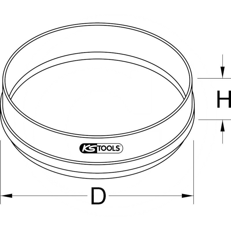 KS Tools Sand sieve, wood, mesh size 2,8mm | zdjęcie nr 2