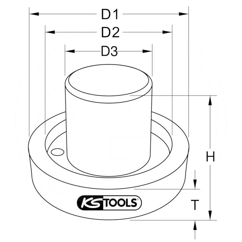 KS Tools SCANIA TRANSMISSION BACK OIL SEAL INST. | zdjęcie nr 2