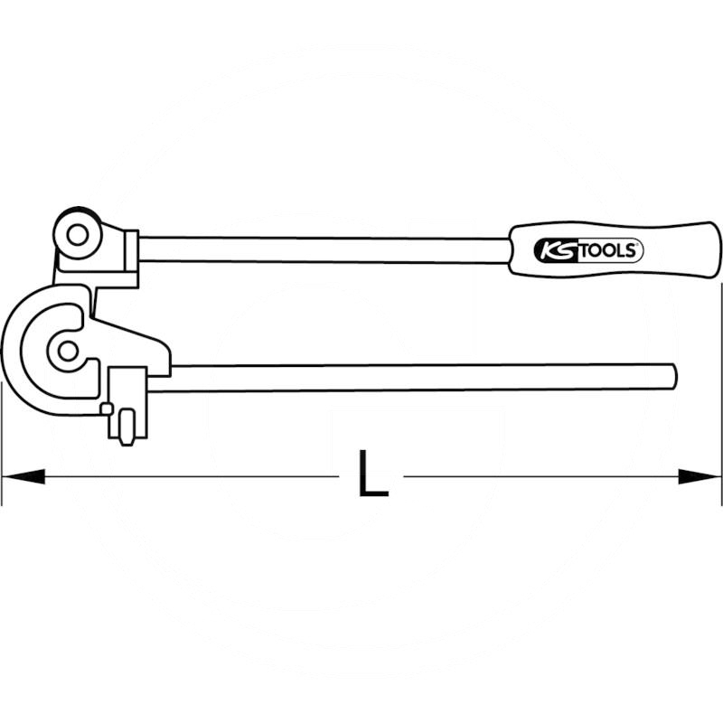 KS Tools Standard 2 hand bender, 10mm | zdjęcie nr 2