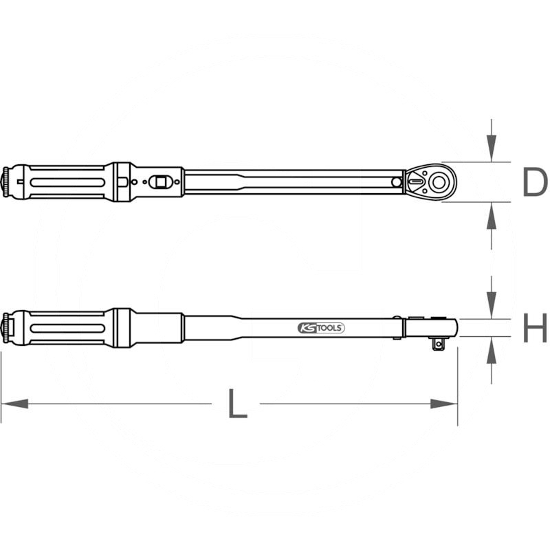 KS Tools ULTIprec torque wrench, lever ratchet | zdjęcie nr 2