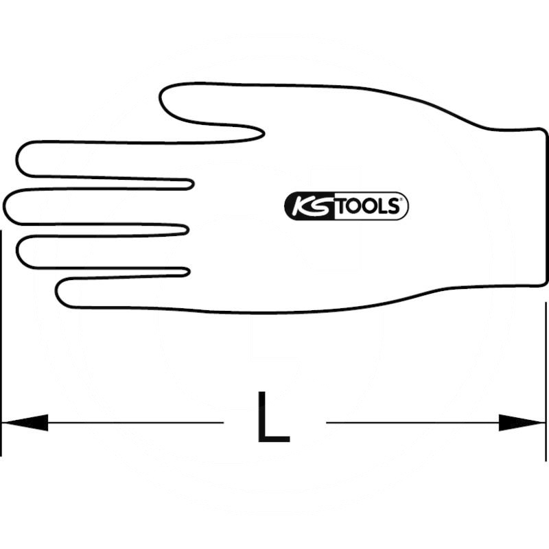 KS Tools Under gloves, 260mm | zdjęcie nr 2