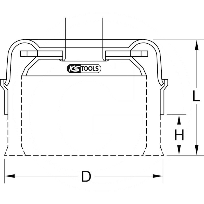KS Tools Wire brush,stainless, 0,50,Ø65mm | zdjęcie nr 2