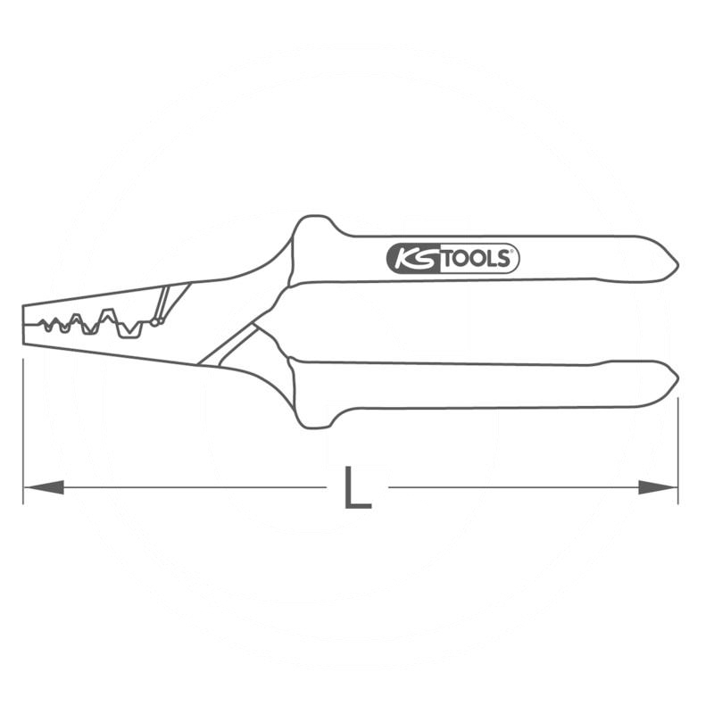 KS Tools Wire end ferrule pliers, 0,5-16,0mm | zdjęcie nr 2