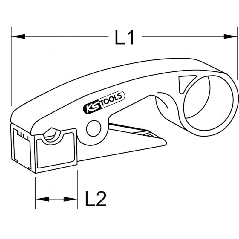 KS Tools Wire stripper, 7,5mm | zdjęcie nr 2