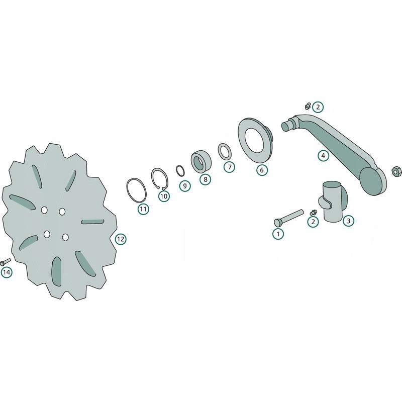 Kverneland Coulter disc | 076410 | zdjęcie nr 2