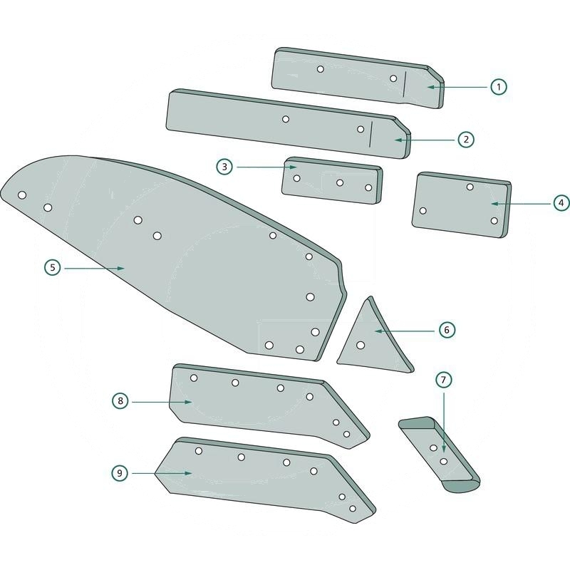 Kverneland Wearing wedge | 063250 | zdjęcie nr 2