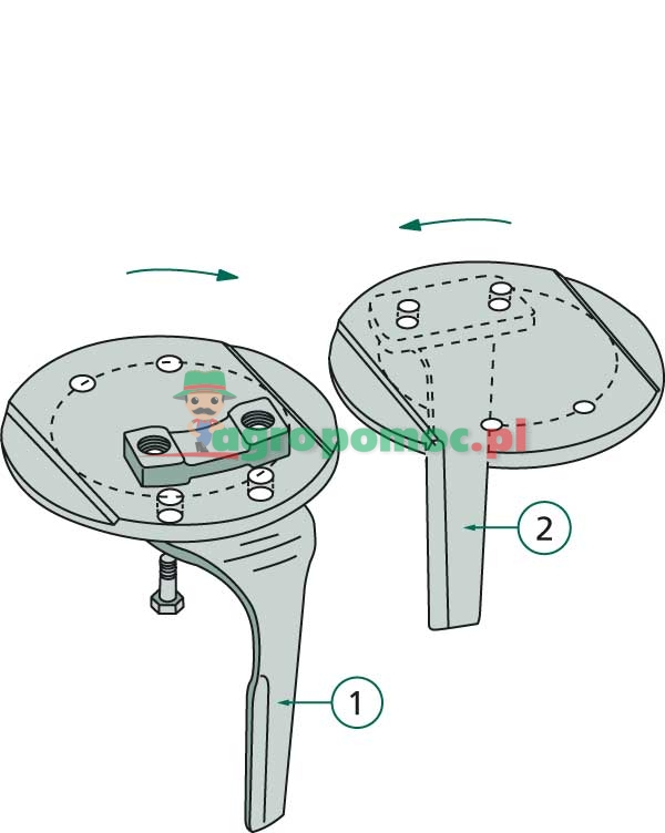 Lemken Knife tine | 3377023 | zdjęcie nr 2