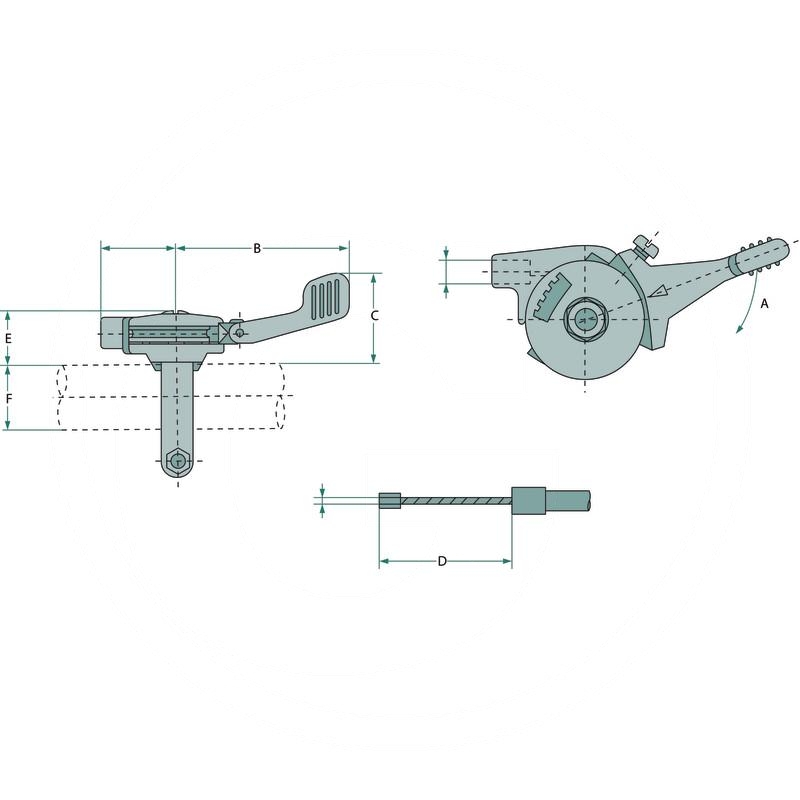 Magura Regulating lever | 14ARA/22 BK, 0212010 | zdjęcie nr 2