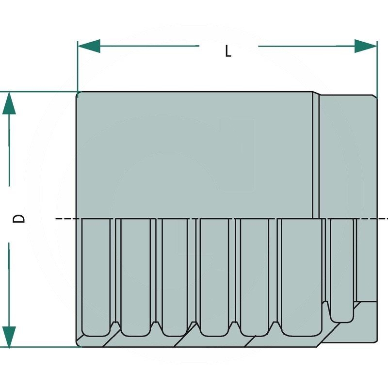 MANULI PFN M03400 DN 60 - 2.3/8" | zdjęcie nr 2