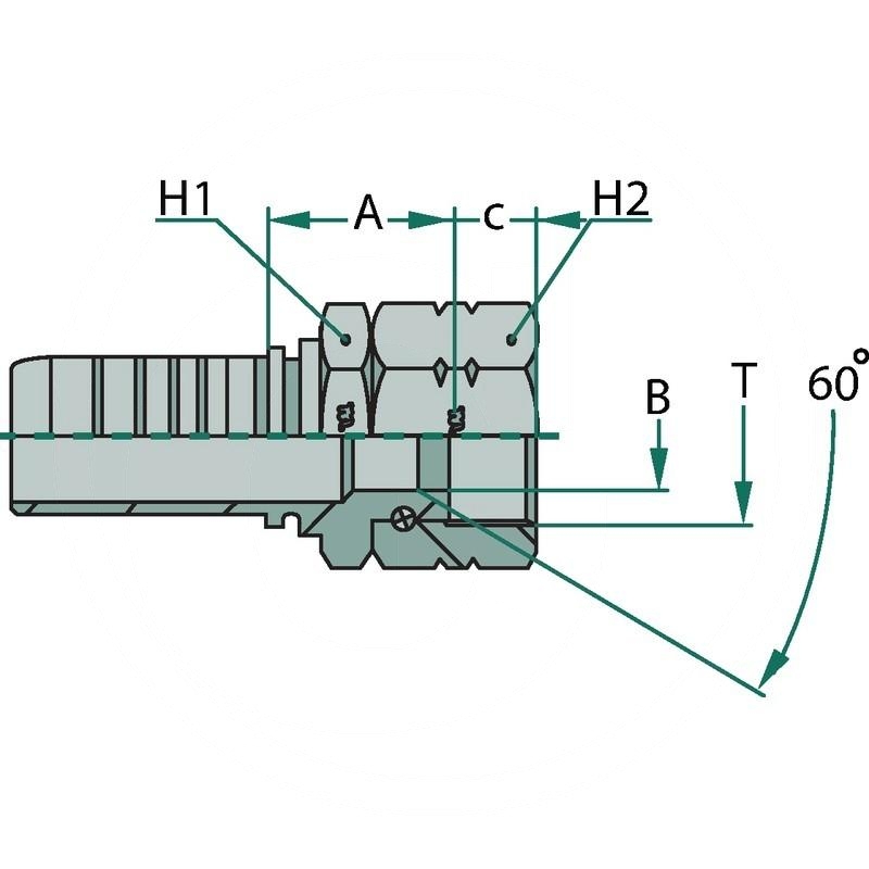Manuli PN 06 DK-KMSU M14x1.5 | zdjęcie nr 2