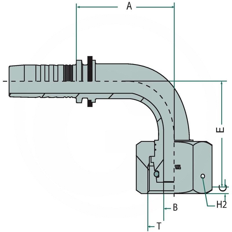 Manuli PN 06 DKOS M20x1.5 90° | zdjęcie nr 2