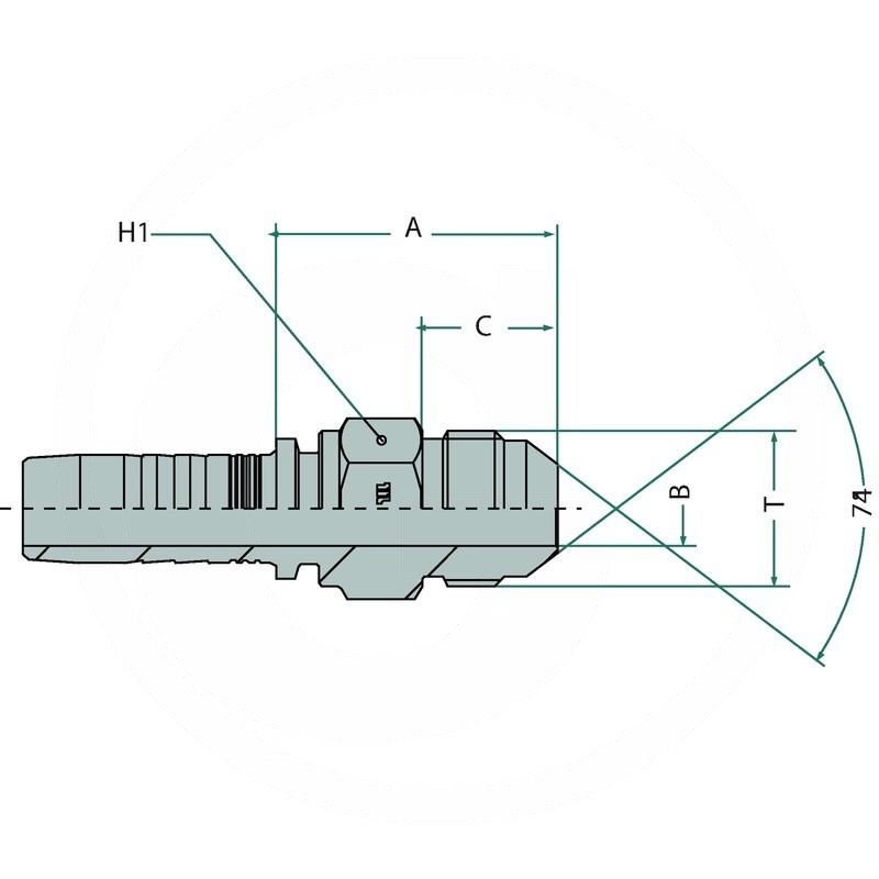 Manuli PN 08 AGJ 1/2" | zdjęcie nr 2