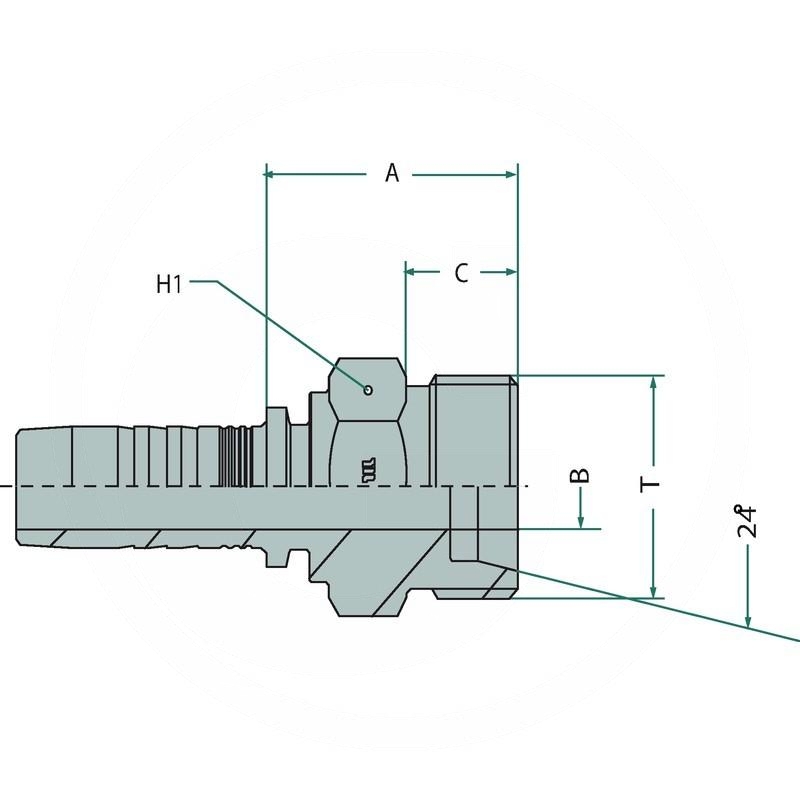 Manuli PN 08 AGS M16x1.5 | zdjęcie nr 2