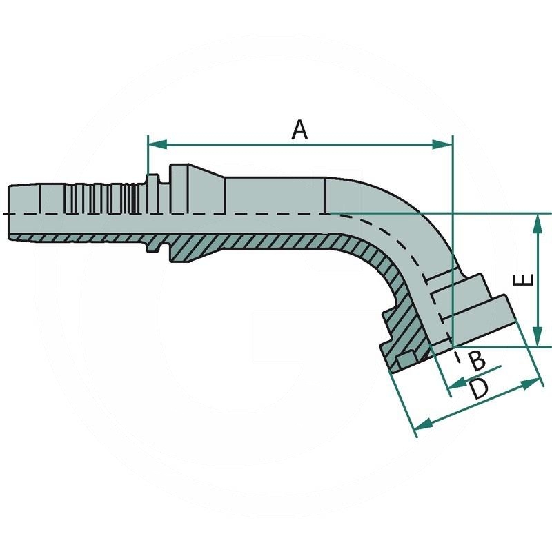 Manuli PN 20 SFL 1.1/4" 67,5° | zdjęcie nr 2