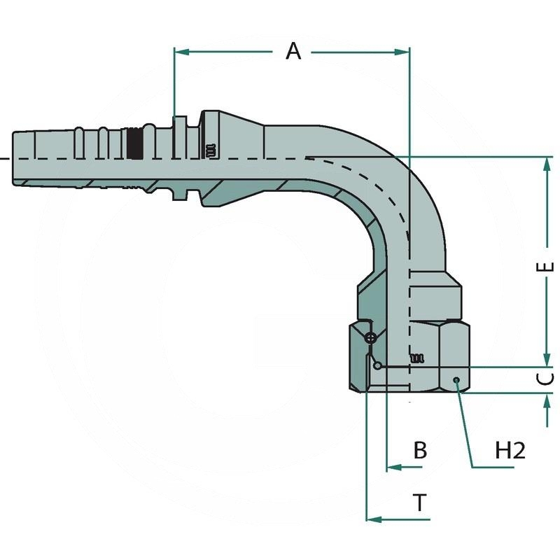 Manuli PN 32 DKOR 1.1/4" 90° IL | zdjęcie nr 2