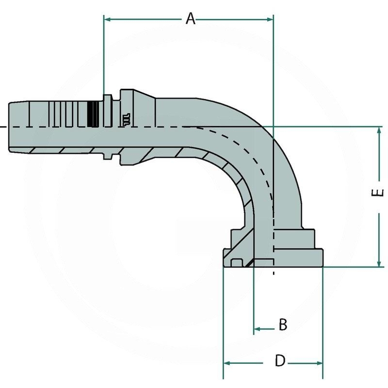 Manuli PN 38 SFS 1.1/2" 90° | zdjęcie nr 2