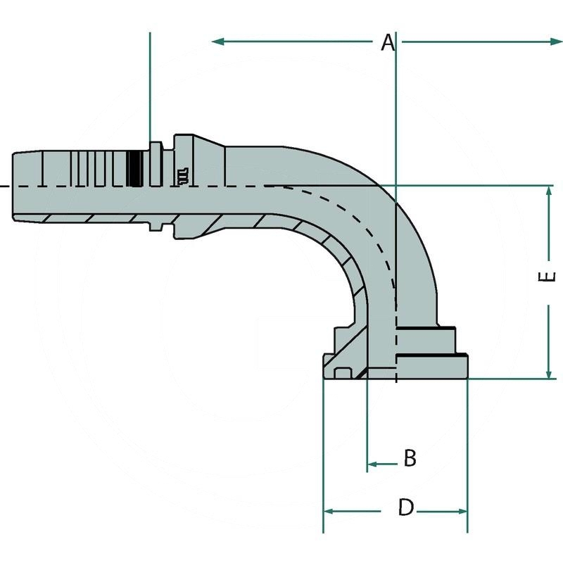 Manuli PN 63 SFL 2.1/2" 90° | zdjęcie nr 2