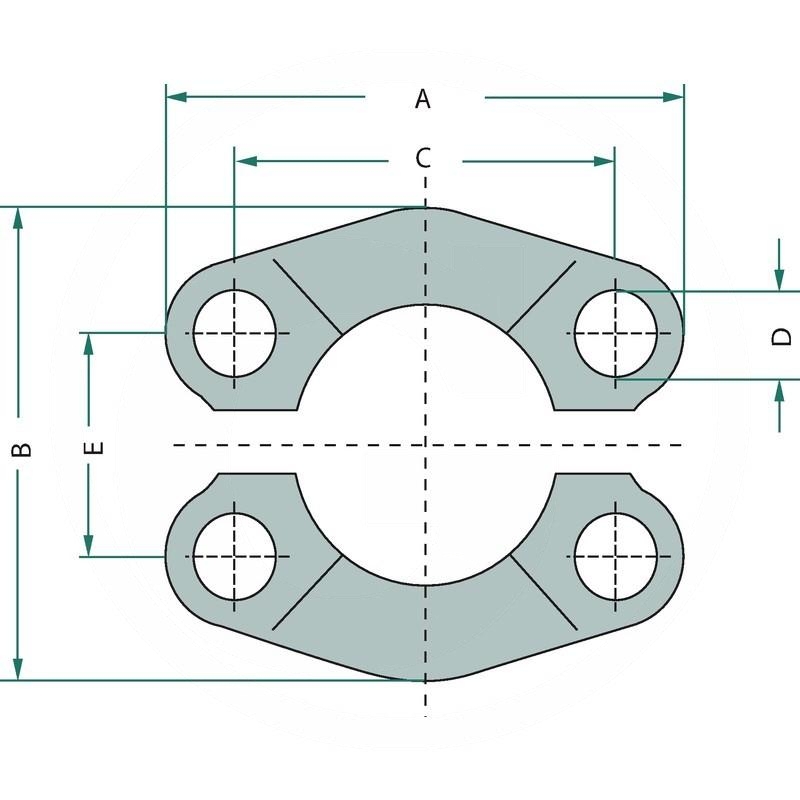 Manuli SAE flange half 6000-1.1/2 | zdjęcie nr 2